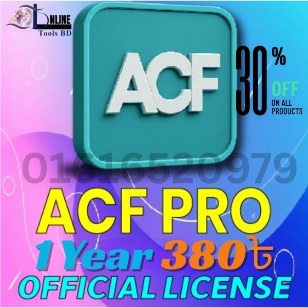 ✅ সাধারণ টাইটেল: "ACF Pro – Advanced Custom Fields Plugin for WordPress" ✅ বাংলা টাইটেল: "ACF Pro – ওয়ার্ডপ্রেসের জন্য অ্যাডভান্সড কাস্টম ফিল্ড প্লাগইন" ✅ ফিচার হাইলাইট সহ: "ACF Pro – Create Custom Fields, Repeaters, and More in WordPress" ✅ মার্কেটিং ফোকাসড: "Unlock Full WordPress Customization Power with ACF Pro Plugin" ✅ প্রোডাক্ট ইমেজের জন্য শর্ট টাইটেল: "ACF Pro Plugin – WordPress Custom Field Builder"