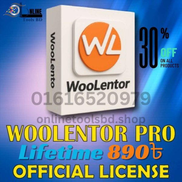 "WooLentor Pro – Plugins Lifetime দিয়ে WooCommerce বিল্ডার টুলস"