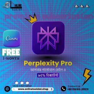 Perplexity AI Pro Subscription Bangladesh, Buy Perplexity AI Pro GPT-4.5 Turbo BD, Perplexity AI Pro Personal Plan in Bangladesh, Perplexity AI Pro Share Plan BD, Perplexity AI Pro Research Assistant Bangladesh, GPT-4.5 Turbo Powered Perplexity AI BD, Perplexity AI Pro Real-Time Web Browsing Feature, Perplexity AI Pro with PDF & File Upload BD, Perplexity AI Pro for University Students Bangladesh, Perplexity AI Pro for Freelancers & Developers BD, Best Perplexity AI Pro Price in Bangladesh, Perplexity AI Pro Content Writing Tool BD, Perplexity AI Pro Coding and Research Assistant BD, Perplexity AI Pro Instant Delivery BD, Perplexity AI Pro Lifetime Access Bangladesh, Perplexity AI Pro with Source Reference Feature BD, Perplexity AI Pro Productivity Tool in Bangladesh, Buy Perplexity AI Pro Online Tools BD, Perplexity AI Pro 24/7 Support Bangladesh, Perplexity AI Pro vs ChatGPT in Bangladesh,