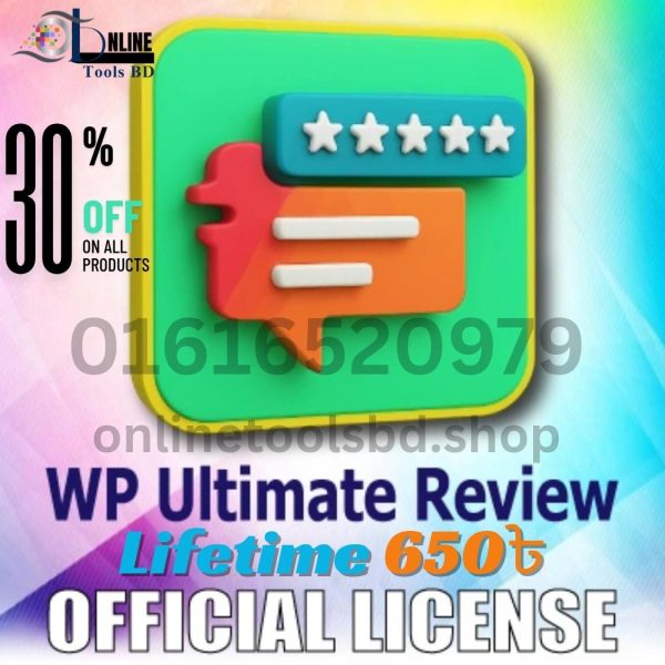 "WP Ultimate Review Plugin for WordPress – Lifetime License" "User Star Rating System Using WP Ultimate Review Plugin" "WooCommerce Product Reviews with WP Ultimate Review Plugin" "Custom Review Criteria Options in WP Ultimate Review Plugin" "Mobile Responsive Review Display – WP Ultimate Review Plugin" "Percentage Based Rating Example Using WP Ultimate Review" "Rich Snippets Enabled for SEO – WP Ultimate Review Plugin" "Admin Moderation Settings for Review Approval in WP Ultimate Review" "Facebook & Google Review Submission Integration" "Elementor Compatible Review Blocks Using WP Ultimate Review" "Gutenberg Block Editor Review Widget – WP Ultimate Review Plugin" "User Submitted Comments with Star Ratings" "Anti-Spam Review Filter Options in WP Ultimate Review Plugin" "Email Notification Settings for New Review Alerts" "WP Ultimate Review Dashboard Overview – Admin Panel" "Multiple Rating Types – Stars, Points, Percent in WP Ultimate Review" "Custom CSS Styling Options for Review Display in WordPress" "Review System for Blog Posts – WP Ultimate Review Plugin for Bloggers" "Client Feedback Section Designed with WP Ultimate Review Plugin" "Fully Featured WordPress Review Plugin – WP Ultimate Review Pro by Online Tools BD"